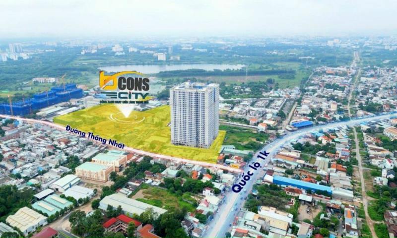 Vị trí Bcons city – tháp green diamond ở đâu?